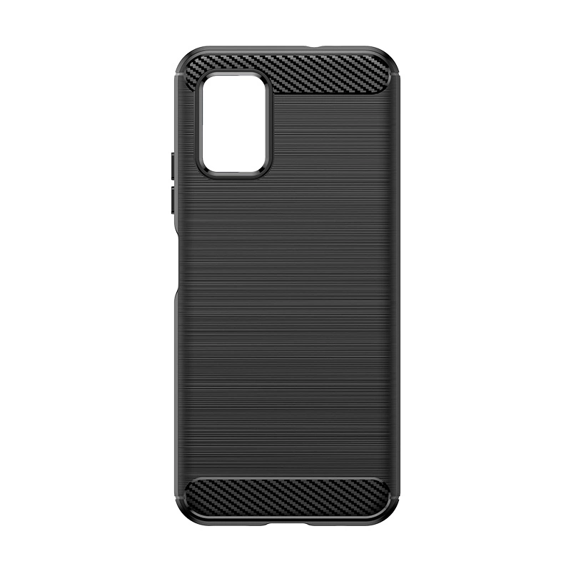 Carbon Case silicone case for Nokia C300 - blackeng