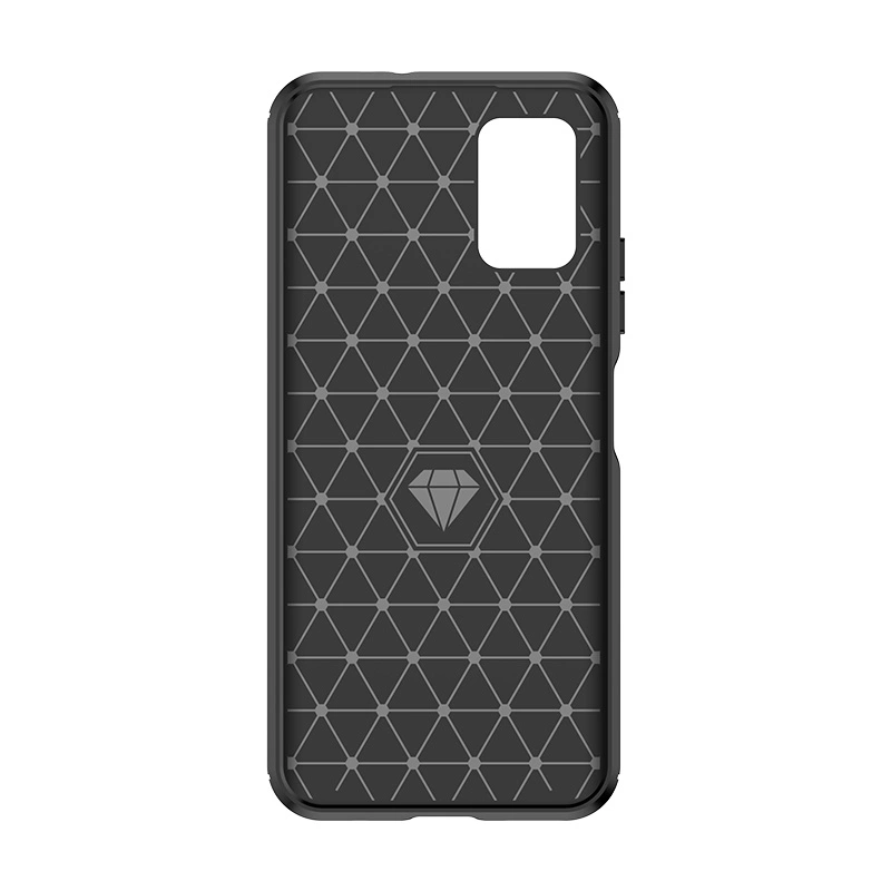 Carbon Case silicone case for Nokia C300 - blackeng