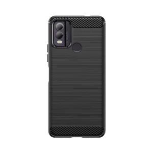 Carbon Case silicone case for Nokia C22 - blackeng