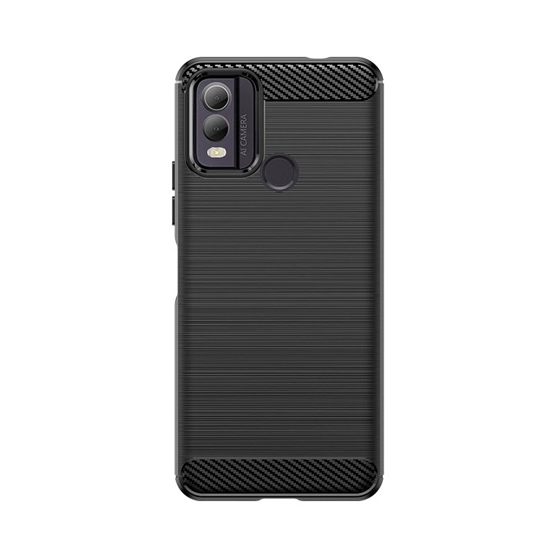 Carbon Case silicone case for Nokia C22 - blackeng