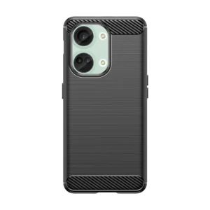 Carbon Case silicone case for OnePlus Ace 2V/OnePlus Nord 3 - blackeng