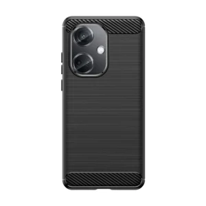 Carbon Case Silicone Case for OnePlus Nord CE3 5G/ Oppo K11 5G - Blackeng