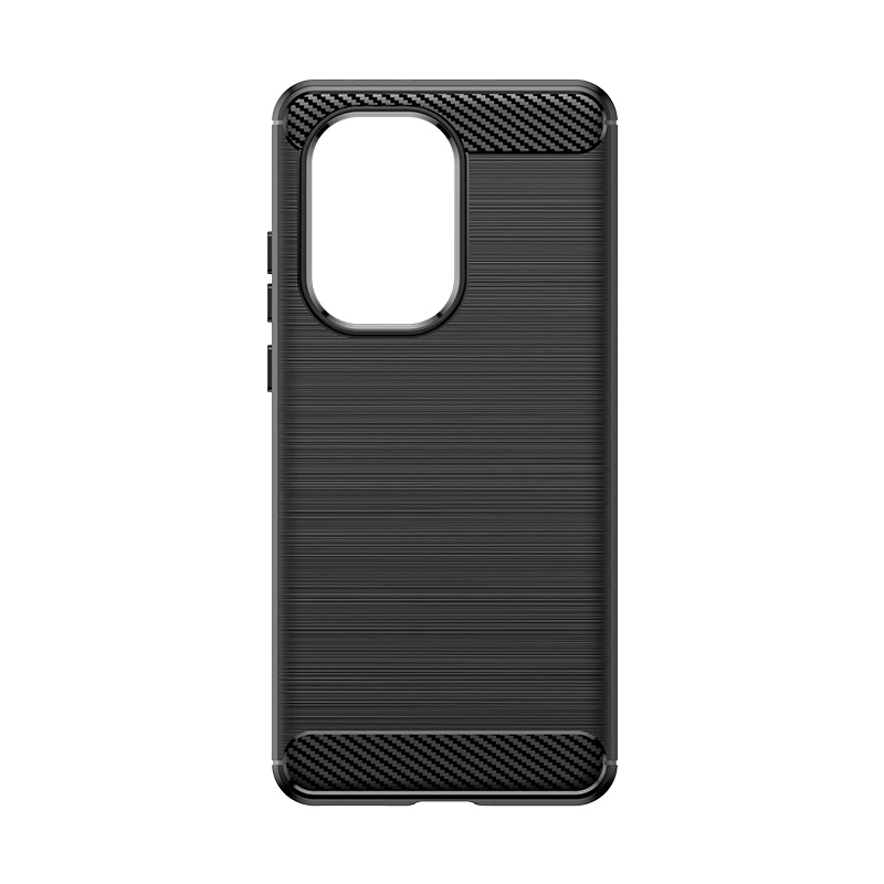 Carbon Case Silicone Case for OnePlus Nord CE3 5G/ Oppo K11 5G - Blackeng