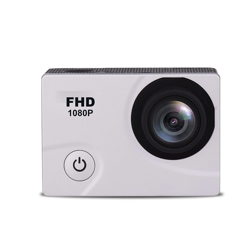 DV2400 Full HD Wi-Fi 12Mpx sports camera, wide-angle waterproof + accessories - whiteeng