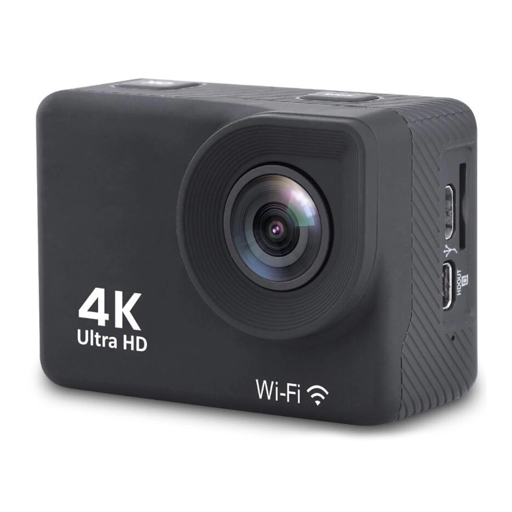 DV8500 4K Wi-Fi 16Mpx sports camera waterproof wide angle + accessories - blackeng