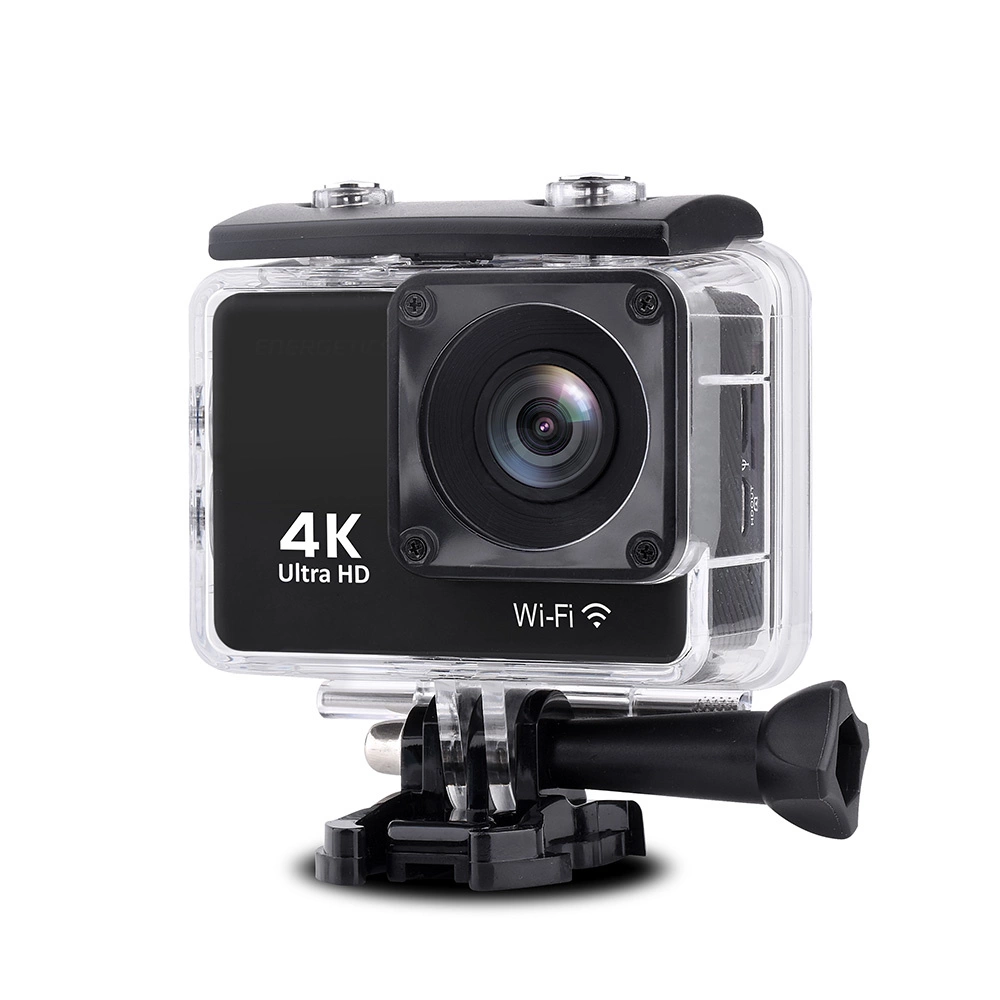 DV8500 4K Wi-Fi 16Mpx sports camera waterproof wide angle + accessories - blackeng