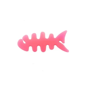Fish-shaped headphone cable wrap - pinkeng