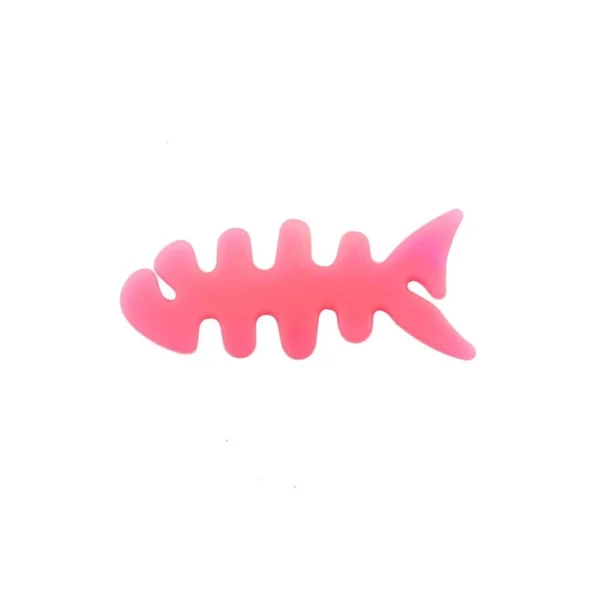 Fish-shaped headphone cable wrap - pinkeng