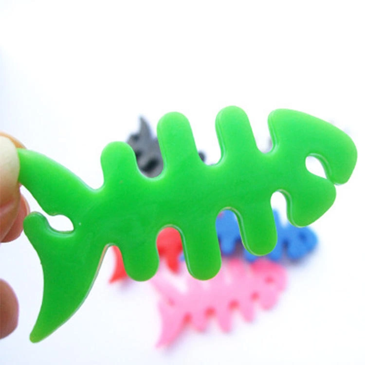 Fish-shaped headphone cable wrap - pinkeng