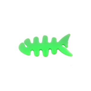 Fish-shaped headphone cable wrap - greeneng