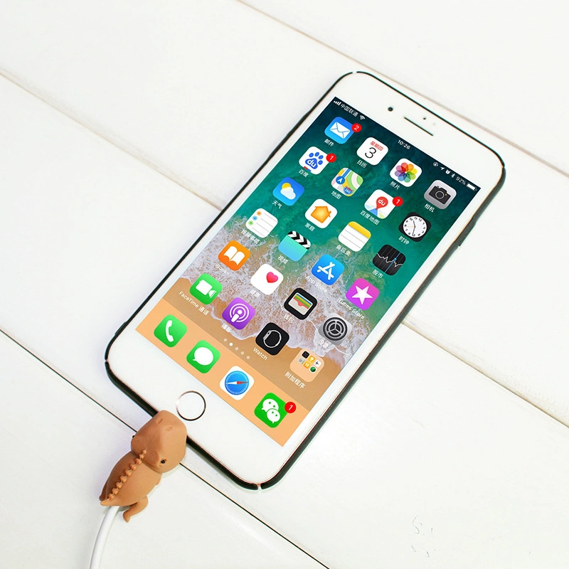 Duck-shaped phone cable covereng