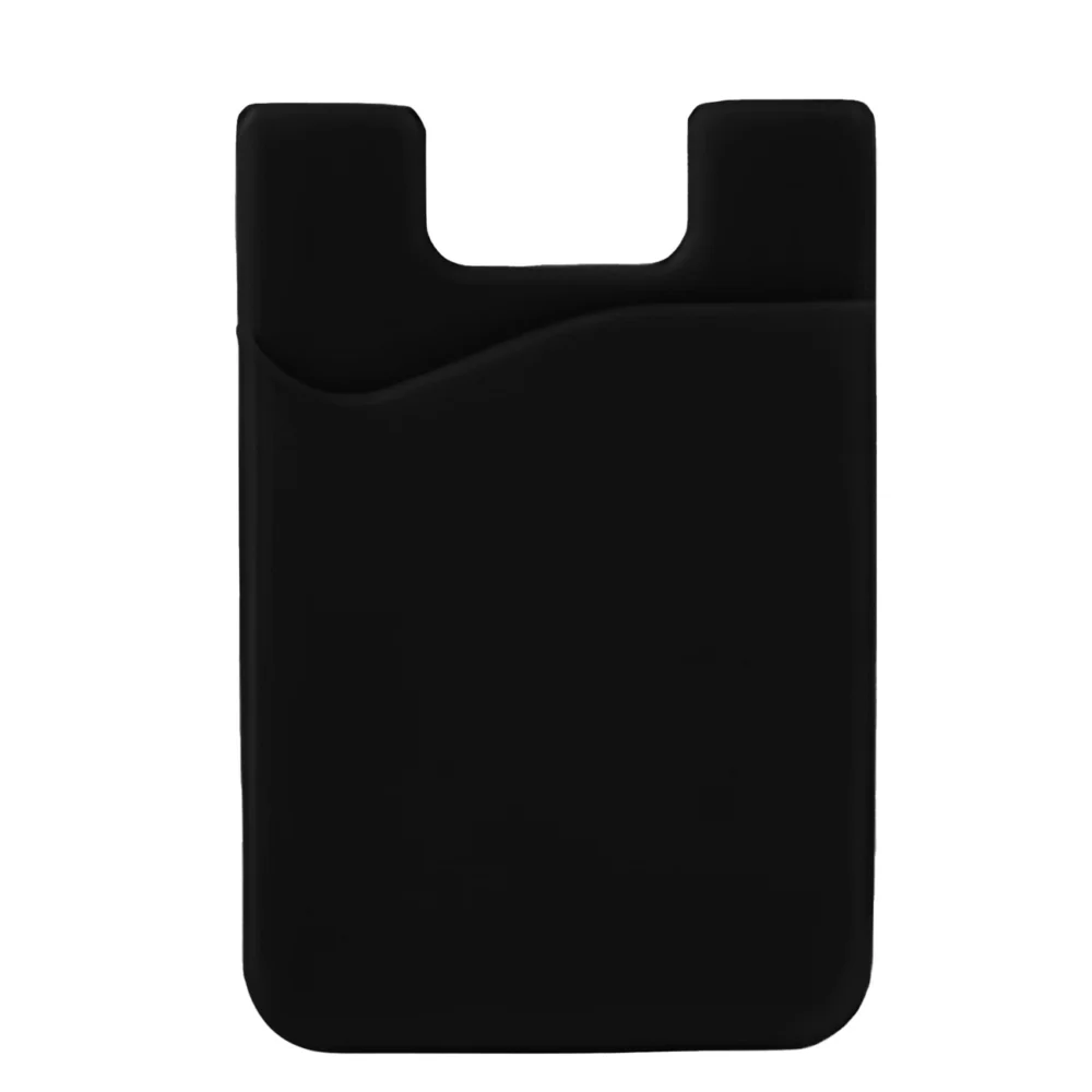Self-adhesive card case for the back of the phone - blackeng