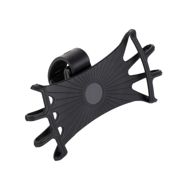 Swivel silicone bike holder with replaceable head - blackeng