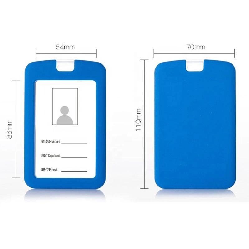 ID badge holder with lanyard - blackeng