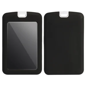 ID badge holder with lanyard - blackeng