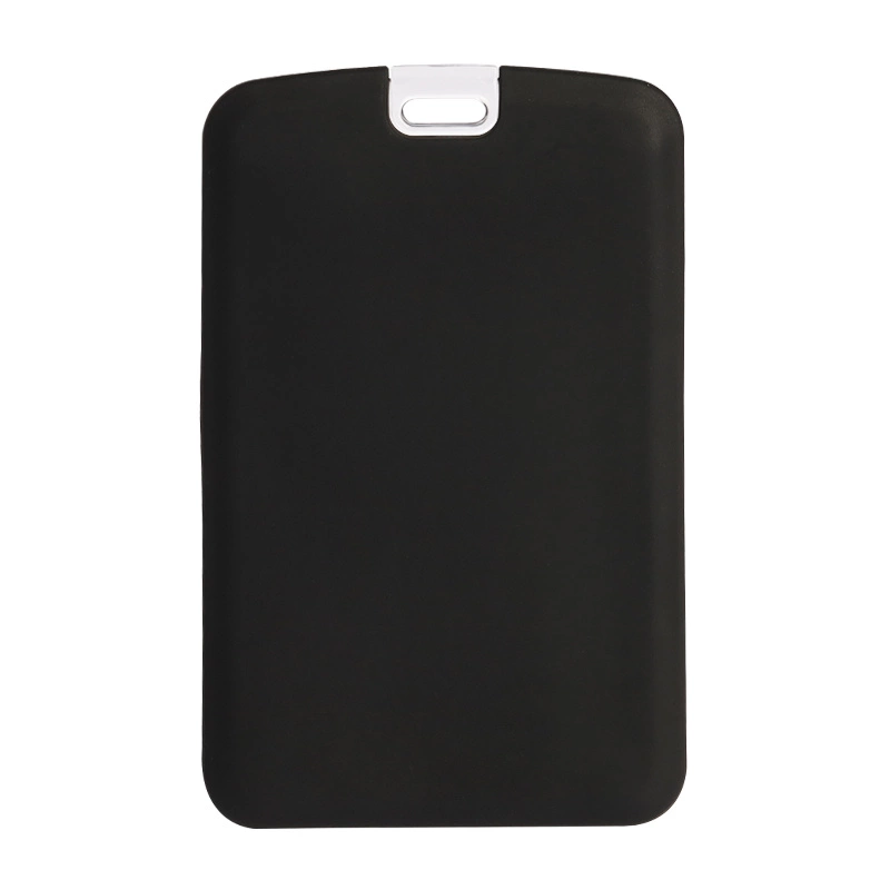 ID badge holder with lanyard - blackeng