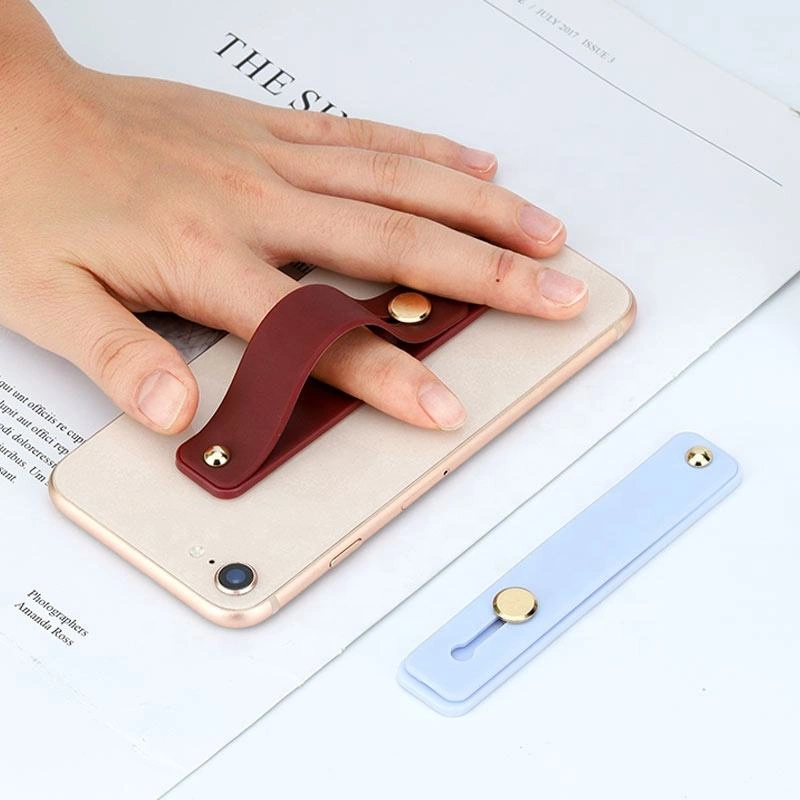 Self-adhesive finger holder with zipper - grayeng