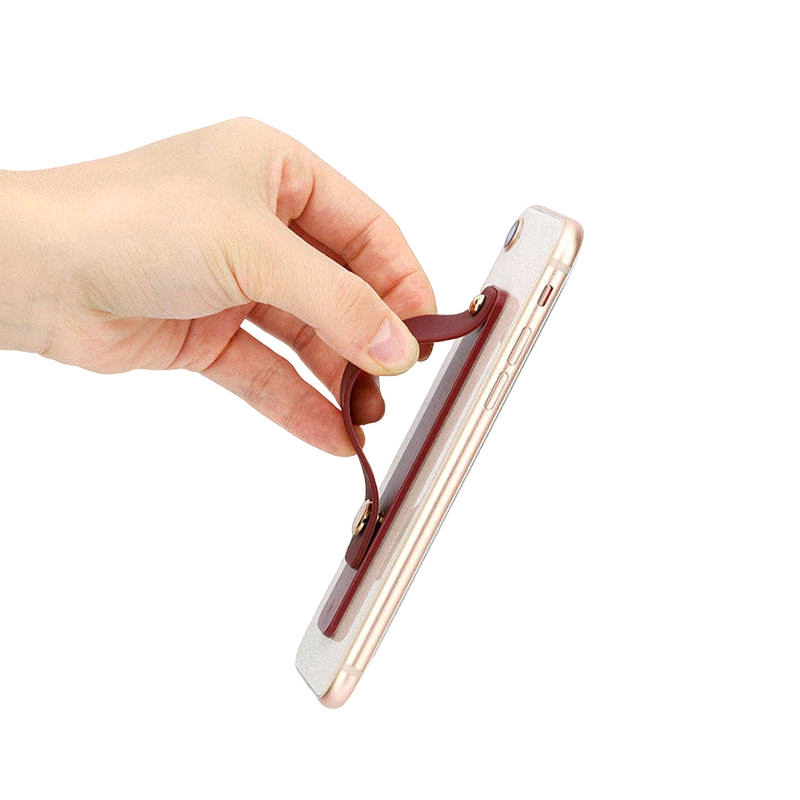 Self-adhesive finger holder with zipper - grayeng