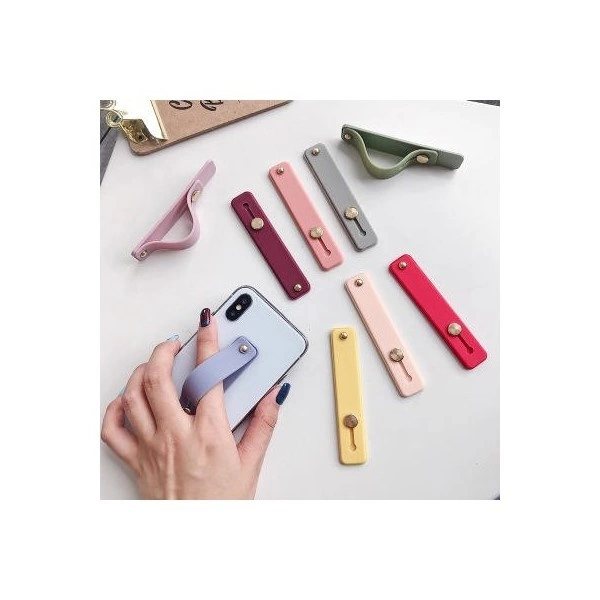 Self-adhesive finger holder with zipper - grayeng