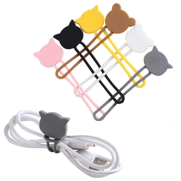 Silicone cable reel - blackeng