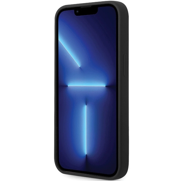 BMW BMHMP14SSILBK2 case for iPhone 14 - black Signature Liquid Silicone MagSafeeng