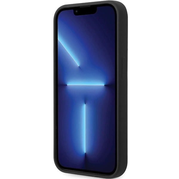 BMW BMHMP14XSILBK2 case for iPhone 14 Pro Max 6.7" - black Signature Liquid Silicone MagSafeeng