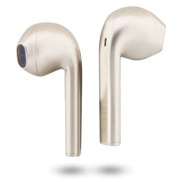 Guess GUTWST26PSD TWS Bluetooth headphones + docking station - gold Classic EST Logoeng