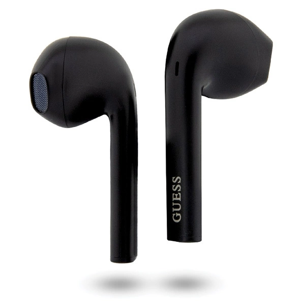 Guess GUTWST26PSK TWS Bluetooth headphones + docking station - black Classic EST Logoeng