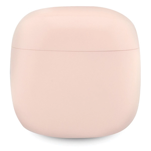 Guess Classic EST Logo TWS Bluetooth headphones + docking station - pinkeng