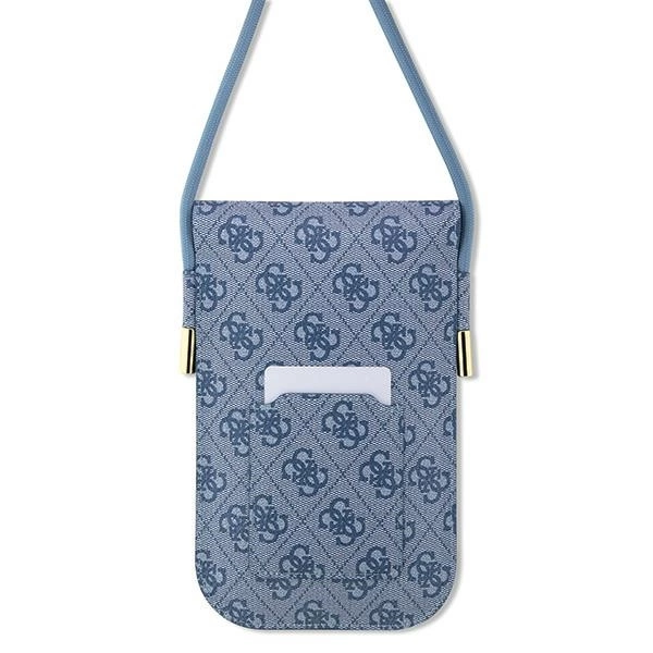 Guess GUOWBP4SNSB handbag - blue 4G Metal Script Logoeng