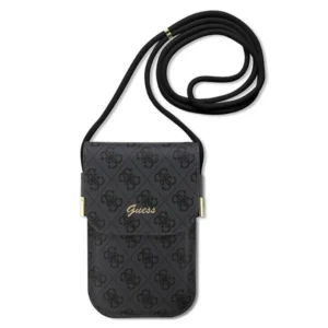 Guess 4G Metal Script Logo handbag - blackeng