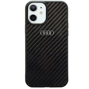 Audi Carbon Fiber iPhone 11 / Xr 6.1" black/black hardcase AU-TPUPCIP11-R8/D2-BKeng
