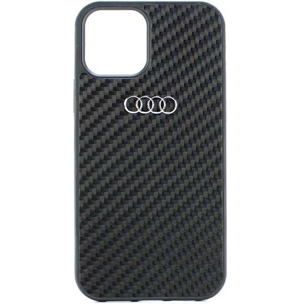 Audi Carbon Fiber iPhone 11 / Xr 6.1" black/black hardcase AU-TPUPCIP11-R8/D2-BKeng