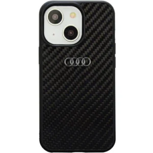 Audi Carbon Fiber iPhone 14 6.1" black/black hardcase AU-TPUPPCIP14-R8/D2-BKeng