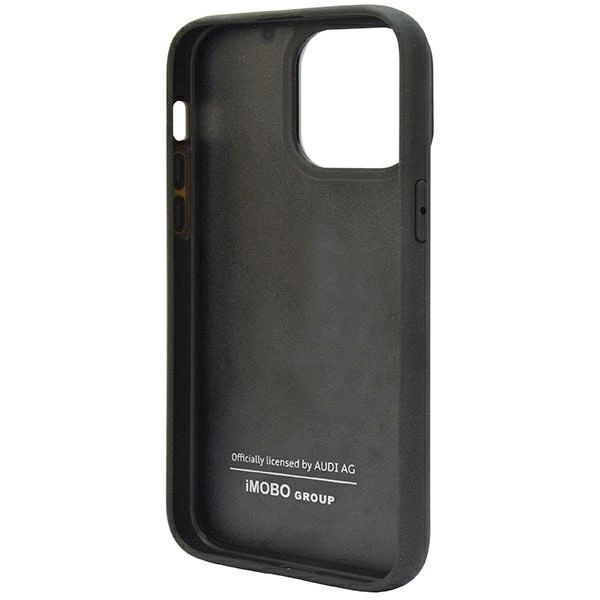 Audi Carbon Fiber Stripe iPhone 14 Pro Max 6.7" black/black hardcase AUS-TPUPCIP14PM-R8/D1-BKeng