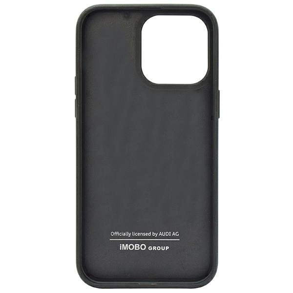 Audi Carbon Fiber Stripe iPhone 14 Pro Max 6.7" black/black hardcase AUS-TPUPCIP14PM-R8/D1-BKeng