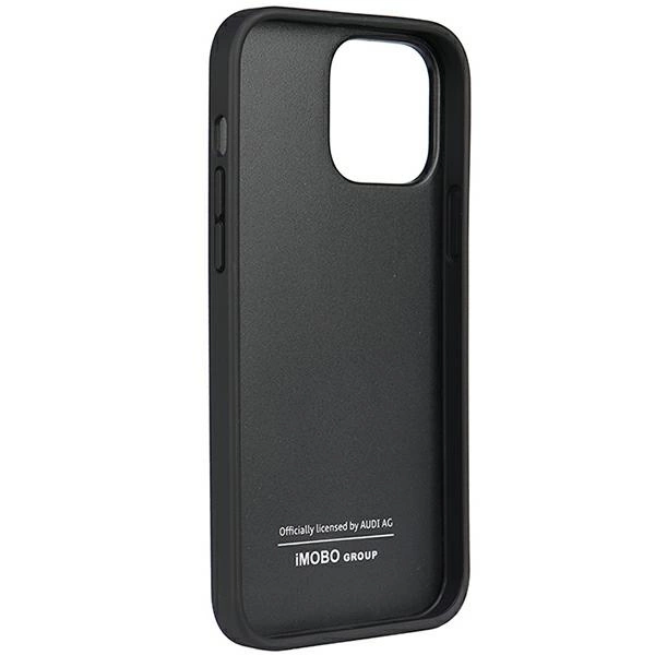 Audi Genuine Leather iPhone 13 Pro / 13 6.1" black/black hardcase AU-TPUPCIP13P-Q8/D1-BKeng