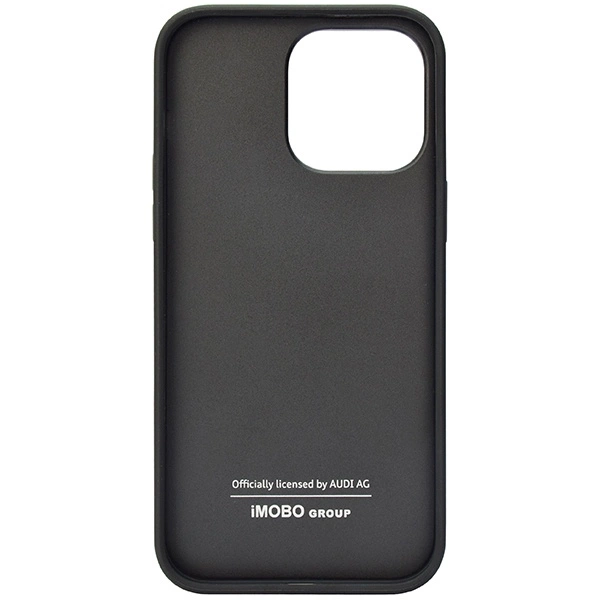 Audi Genuine Leather case for iPhone 14 Pro Max 6.7" - black AU-TPUPCIP14PM-Q8/D1-BKeng