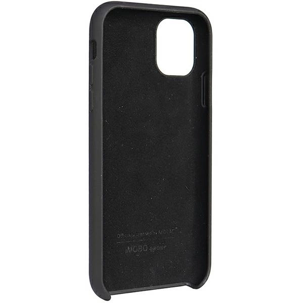 Audi Silicone Case iPhone 11 / Xr 6.1" black/black hardcase AU-LSRIP11-Q3/D1-BKeng