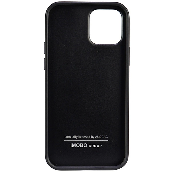 Audi Synthetic Leather iPhone 12/12 Pro 6.1" black/black hardcase AU-TPUPCIP12P-TT/D1-BKeng