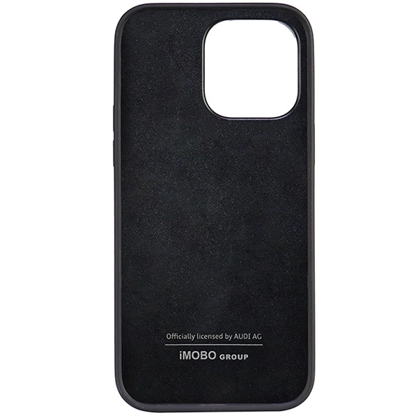 Audi Synthetic Leather iPhone 14 Pro Max 6.7" black/black hardcase AU-TPUPPCIP14PM-TT/D1-BKeng