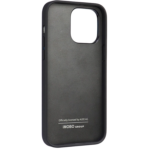 Audi Synthetic Leather iPhone 14 Pro Max 6.7" black/black hardcase AU-TPUPPCIP14PM-TT/D1-BKeng