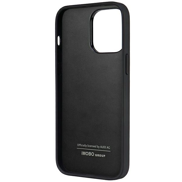 Audi Synthetic Leather iPhone 14 Pro Max 6.7" black/black hardcase AU-TPUPPCIP14PM-TT/D1-BKeng