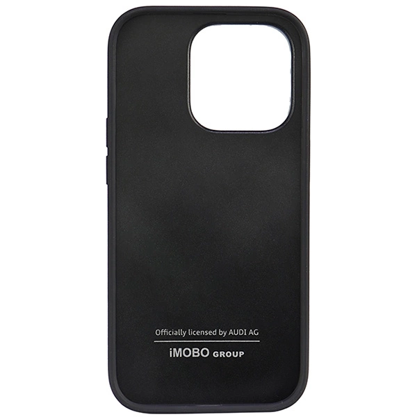 Audi Synthetic Leather iPhone 14 Pro 6.1" black/black hardcase AU-TPUPPCIP14P-TT/D1-BKeng