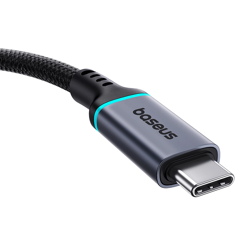Baseus B0063370C111-00 USB-C - USB-C cable 4K 60Hz 100W 5A 10Gb/s 0.5m - blackeng