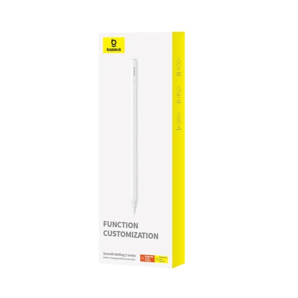 Baseus Smooth Writing 2 active tip stylus for iPad with replaceable tip - whiteeng
