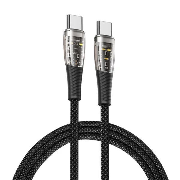 Duzzona A6 60W USB C to USB C Transparenteng