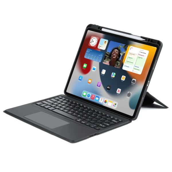 Dux Ducis DK Series Bluetooth Keyboard Case for Apple iPad Pro 12.9 (2020/2021/2022) - Blackeng