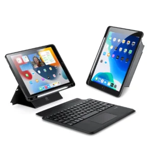 Dux Ducis DK Series Bluetooth Keyboard Case for Apple iPad 7/8/9 10.2''/iPad Air 3/iPad Pro 10.5'' (2017) - Blackeng