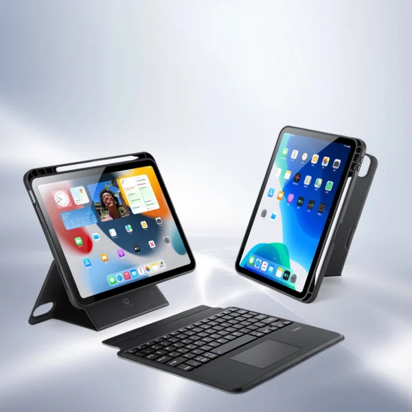 Dux Ducis DK Series Bluetooth Keyboard Case for Apple iPad 10 (2022) - Blackeng